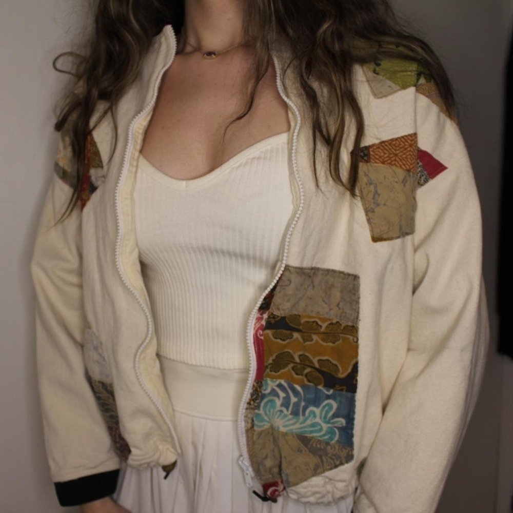 Vintage Patchwork Jacket - image 8